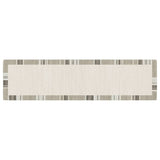 Vidaxl Rug fir bannen baussenzege Low -pole 80x300 cm Multi -Colored