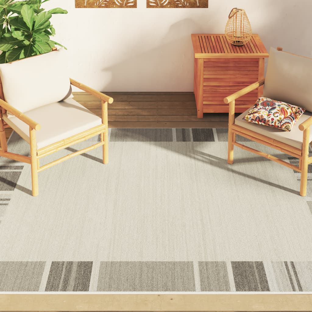 VIDAXL -Teppich für die Innenseite außerhalb von 160 x 230 cm, mehrfach gelöscht