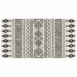 Vidaxl Rug fir bannen baussent niddereg -pole 80x150 cm Multi -Colored