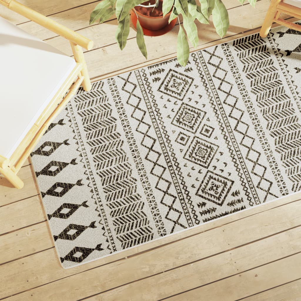 Vidaxl Rug fir bannen baussent niddereg -pole 80x150 cm Multi -Colored