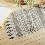 Vidaxl Rug fir bannen baussent niddereg -pole 80x150 cm Multi -Colored