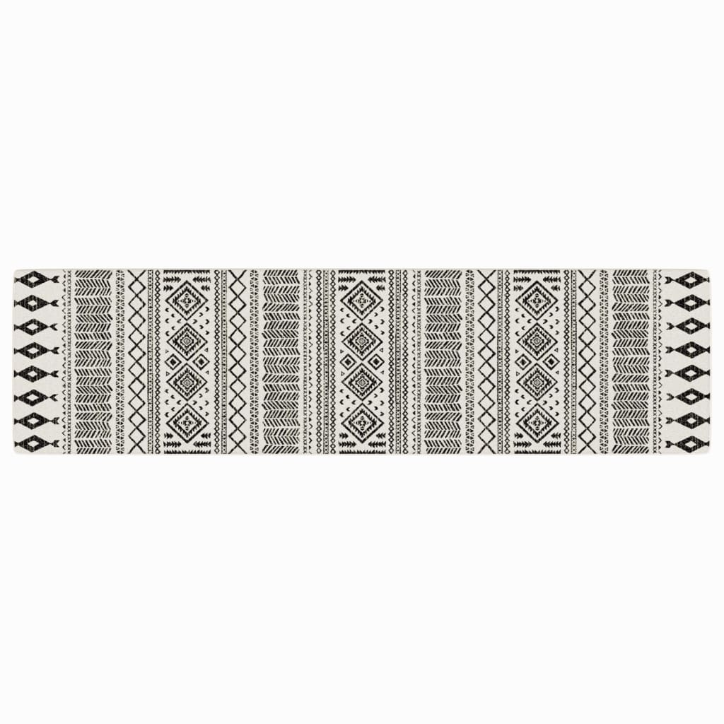 Vidaxl Rug fir bannen baussenzege Low -pole 80x300 cm Multi -Colored