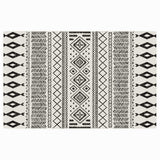 Vidaxl Rug fir bannen baussenzege Low -pole 190x300 cm Multi -Colored