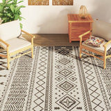 Vidaxl Rug fir bannen baussenzege Low -pole 190x300 cm Multi -Colored