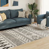 Vidaxl Rug fir bannen baussenzege Low -pole 190x300 cm Multi -Colored