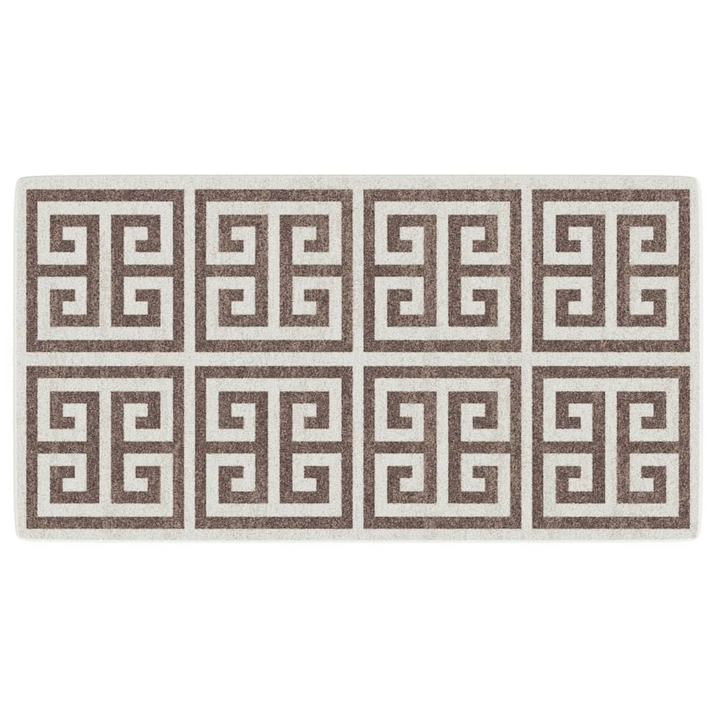 Vidaxl Rug fir bannen baussent niddereg -pole 80x150 cm Multi -Colored