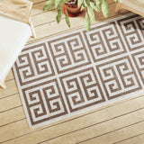 Vidaxl Rug fir bannen baussent niddereg -pole 80x150 cm Multi -Colored
