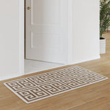 Vidaxl Rug fir bannen baussent niddereg -pole 80x150 cm Multi -Colored