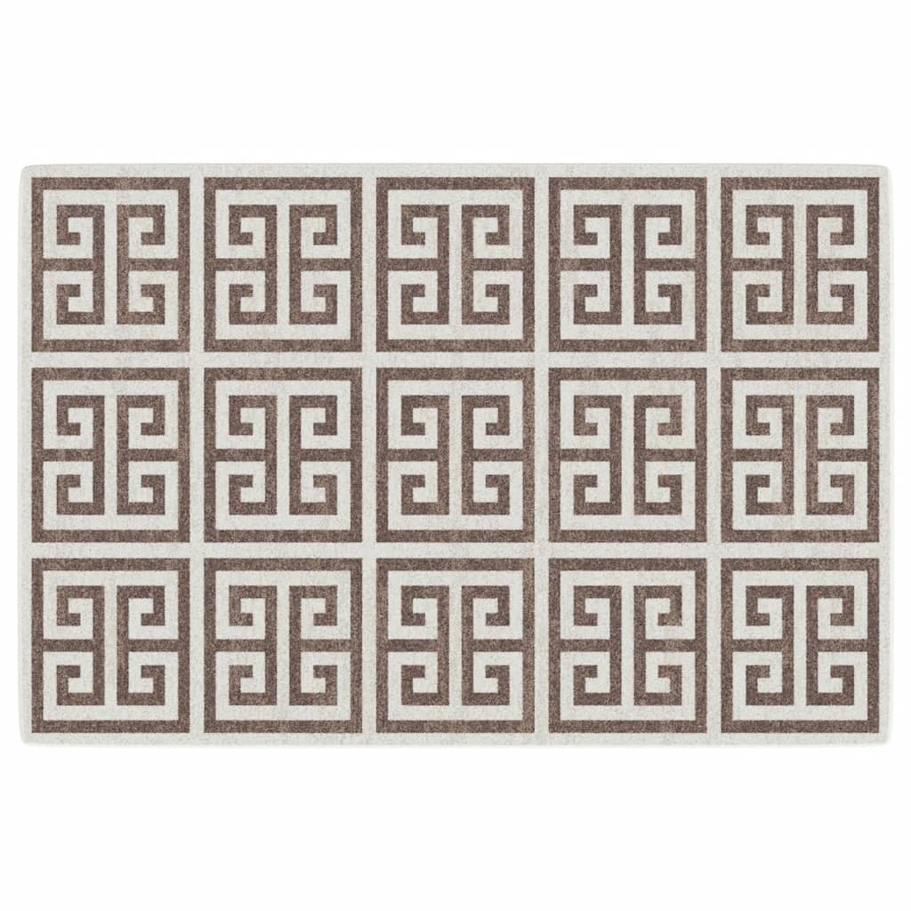 VIDAXL -Teppich für die Innenseite außerhalb von 120 x 180 cm, mehrfach gelöscht