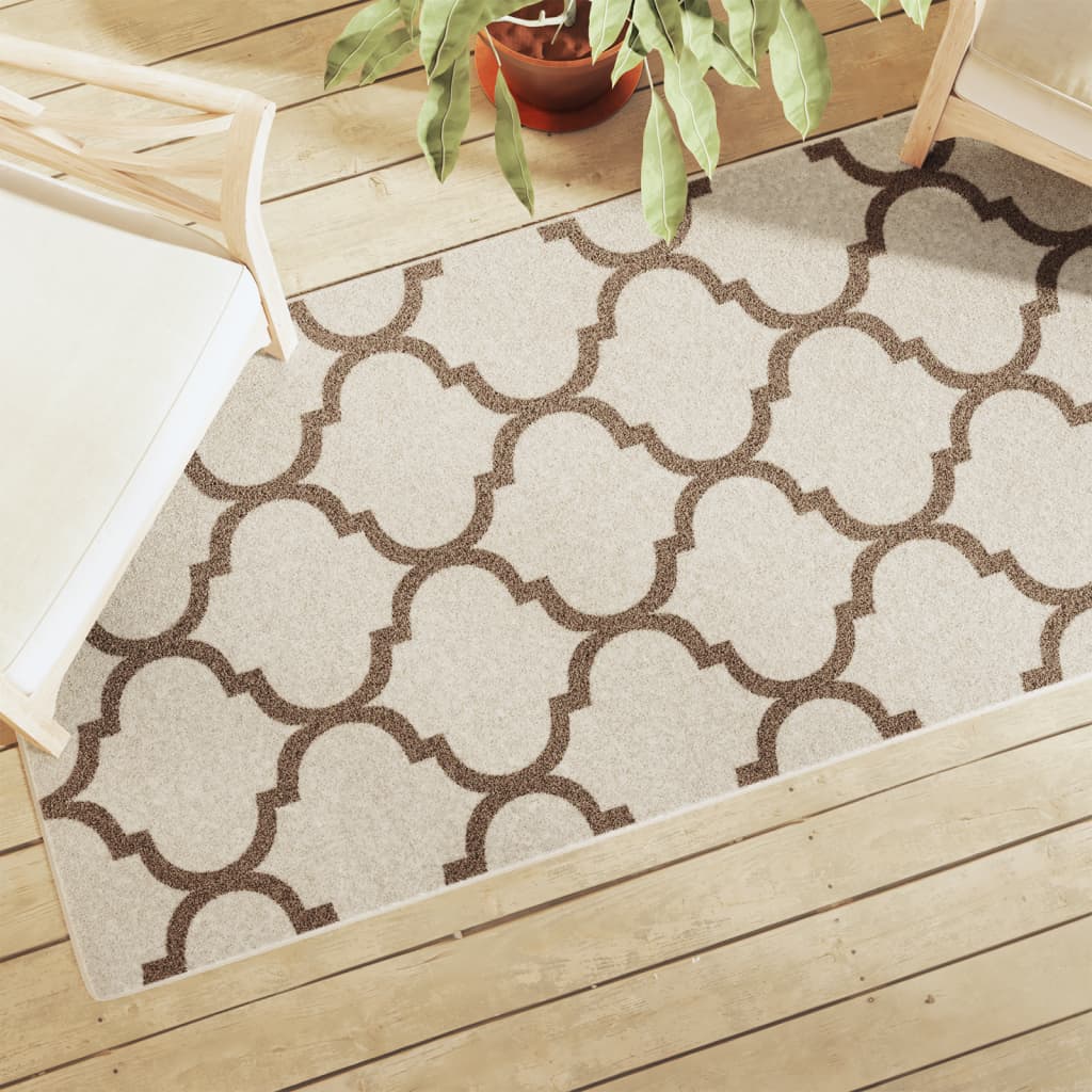 Vidaxl Rug fir bannen baussenzege Low -pole 80x300 cm Multi -Colored