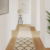 Vidaxl Rug fir bannen baussenzege Low -pole 80x300 cm Multi -Colored