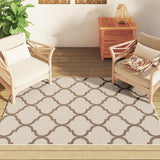 Vidaxl Rug fir bannen baussenzege Low -pole 120x180 cm Multi -Colored