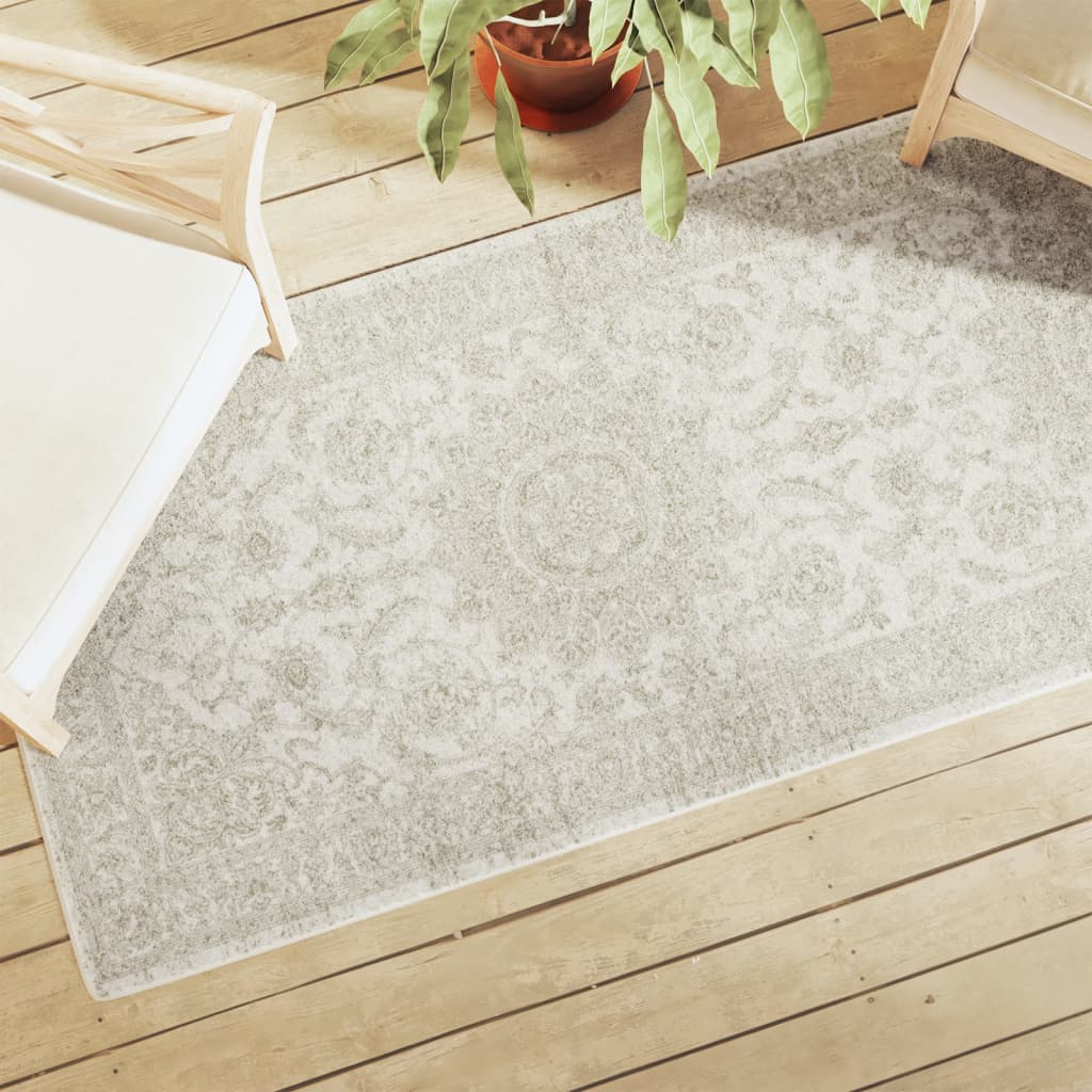 Vidaxl Rug fir bannen baussenzege Low -pole 80x300 cm Multi -Colored