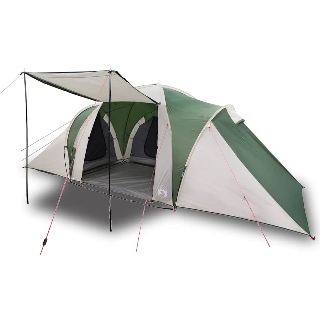 VidaXL Dome tent 6-person Waterproof Green