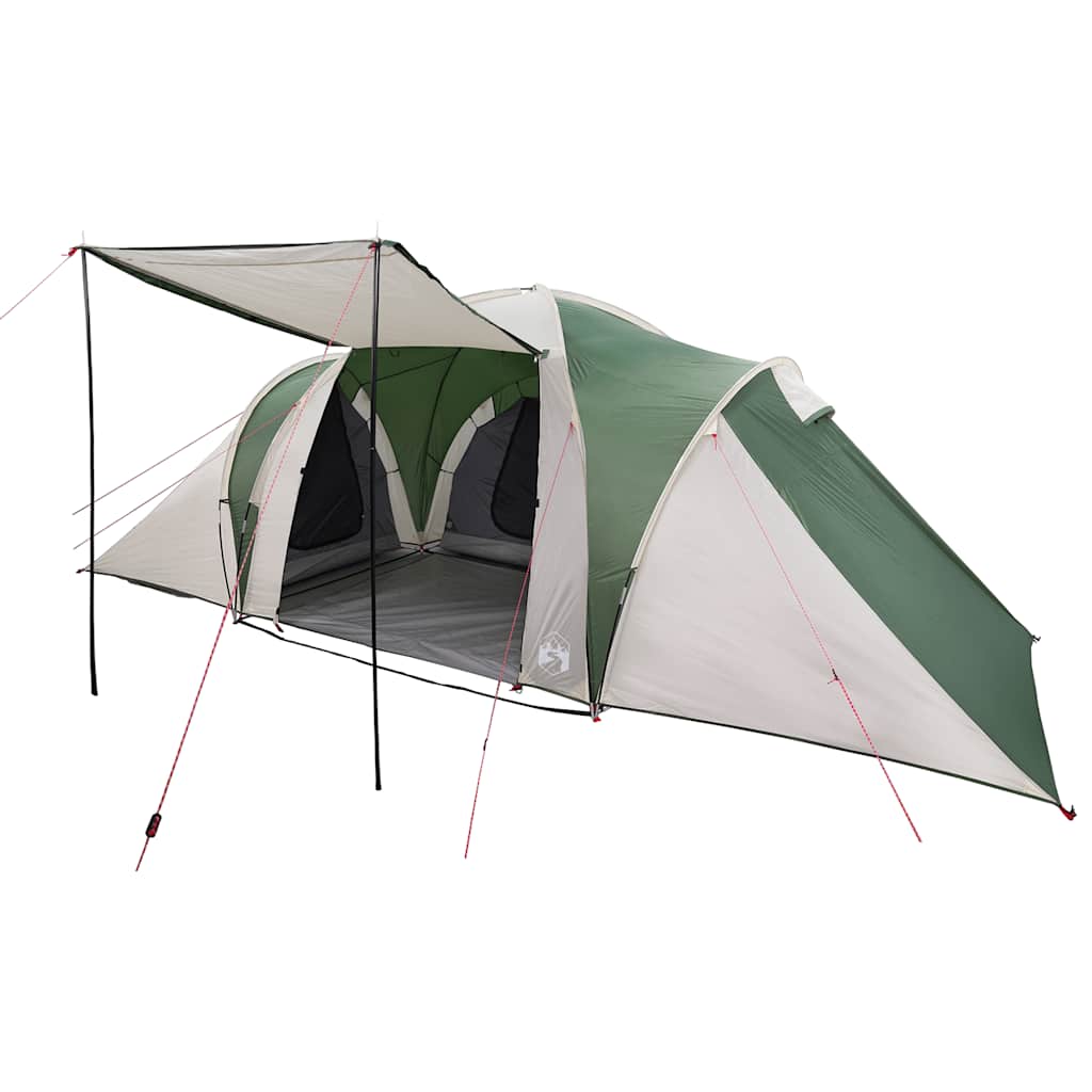 VidaXL Dome tent 6-person Waterproof Green