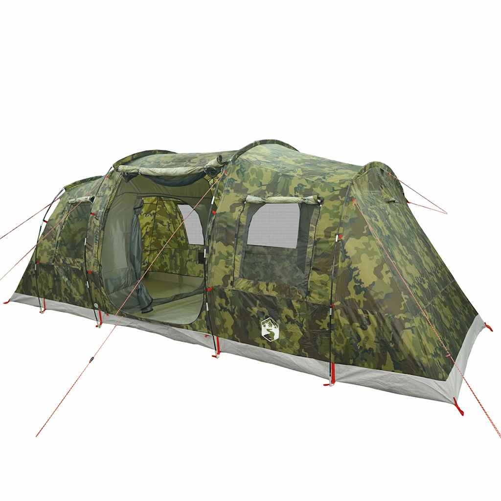 Vidaxl Tunnel tent 4-person waterproof camouflage