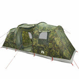 Vidaxl Tunnel tent 4-person waterproof camouflage