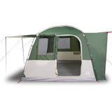 Vidaxl Autotent 4-osebno vodoodporno zeleno