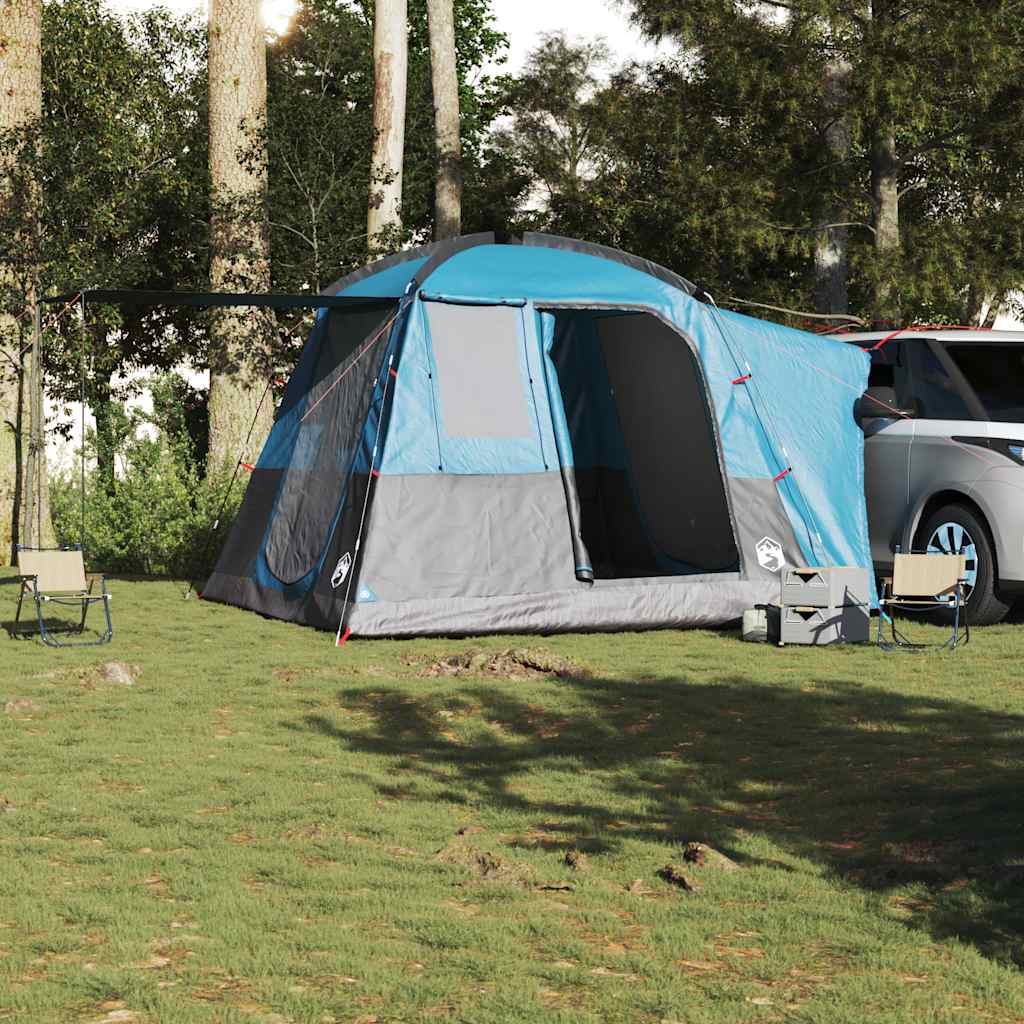 Vidaxl Autotent 4-osebno vodoodporno modro