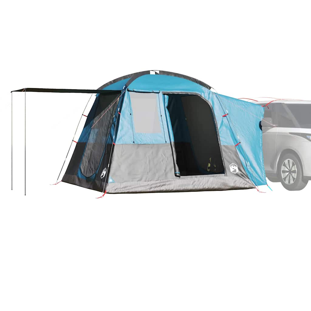 Vidaxl Autotent 4-osebno vodoodporno modro