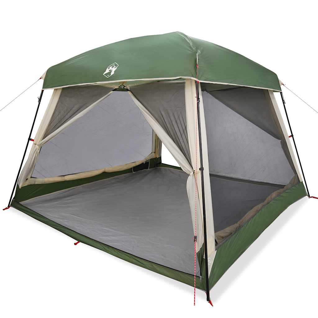 Tienda familiar VidaXL 6 personas impermeable verde