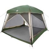 Tienda familiar VidaXL 6 personas impermeable verde