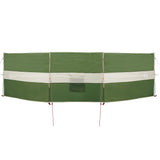 VidaXL parabrisas camping impermeable 490x123 cm verde