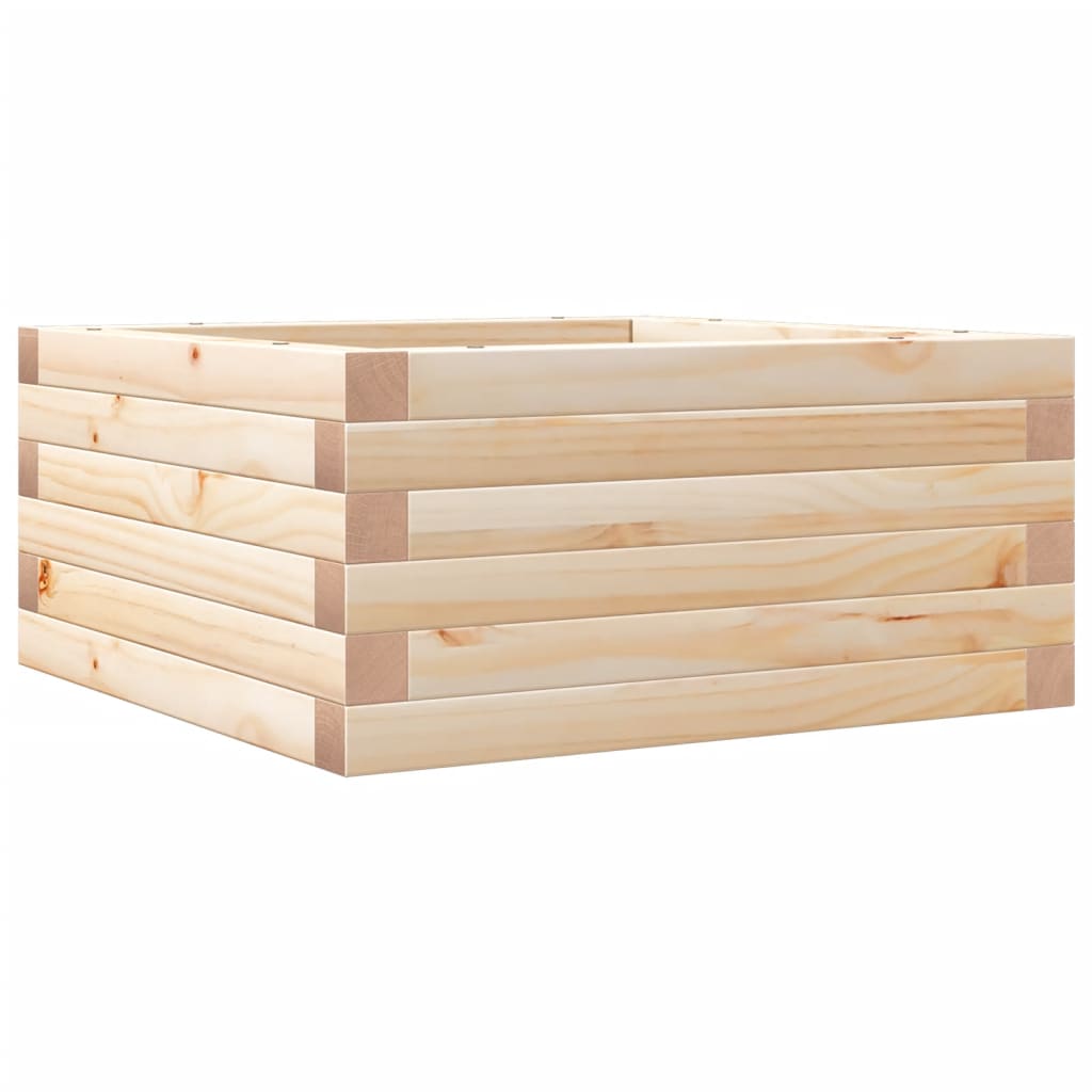 Vidaxl Planning box 50x50x23 cm Solid pine