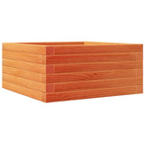 Vidaxl Planning Box 50x50x23 cm Solid Pine Wash Brown