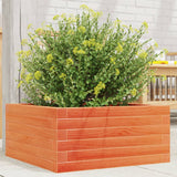 Vidaxl Planning Box 50x50x23 cm Solid Pine Wash Brown