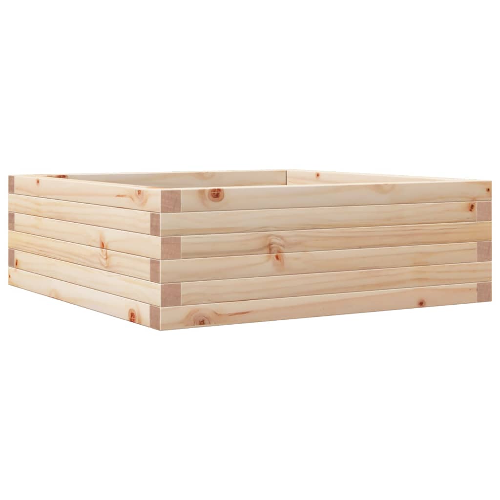 VidaXL Planning box 70x70x23 cm Solid pine
