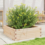 VidaXL Planning box 70x70x23 cm Solid pine
