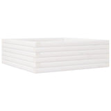 VidaXL Planning box 70x70x23 cm Solid pine white
