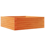 Vidaxl Planning Box 70x70x23 cm Solid fyrretræbrun