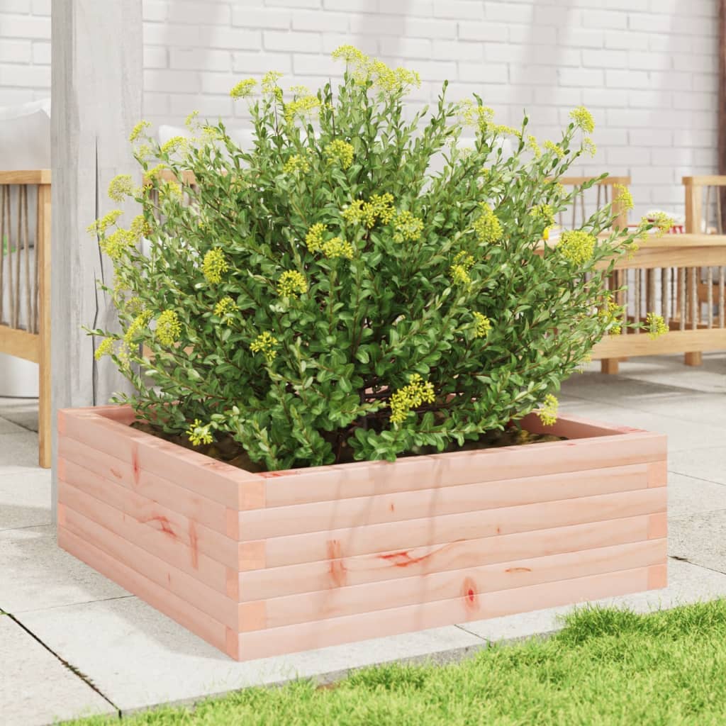 Vidaxl Planter Big 70x70x23 cm solid Douglashout