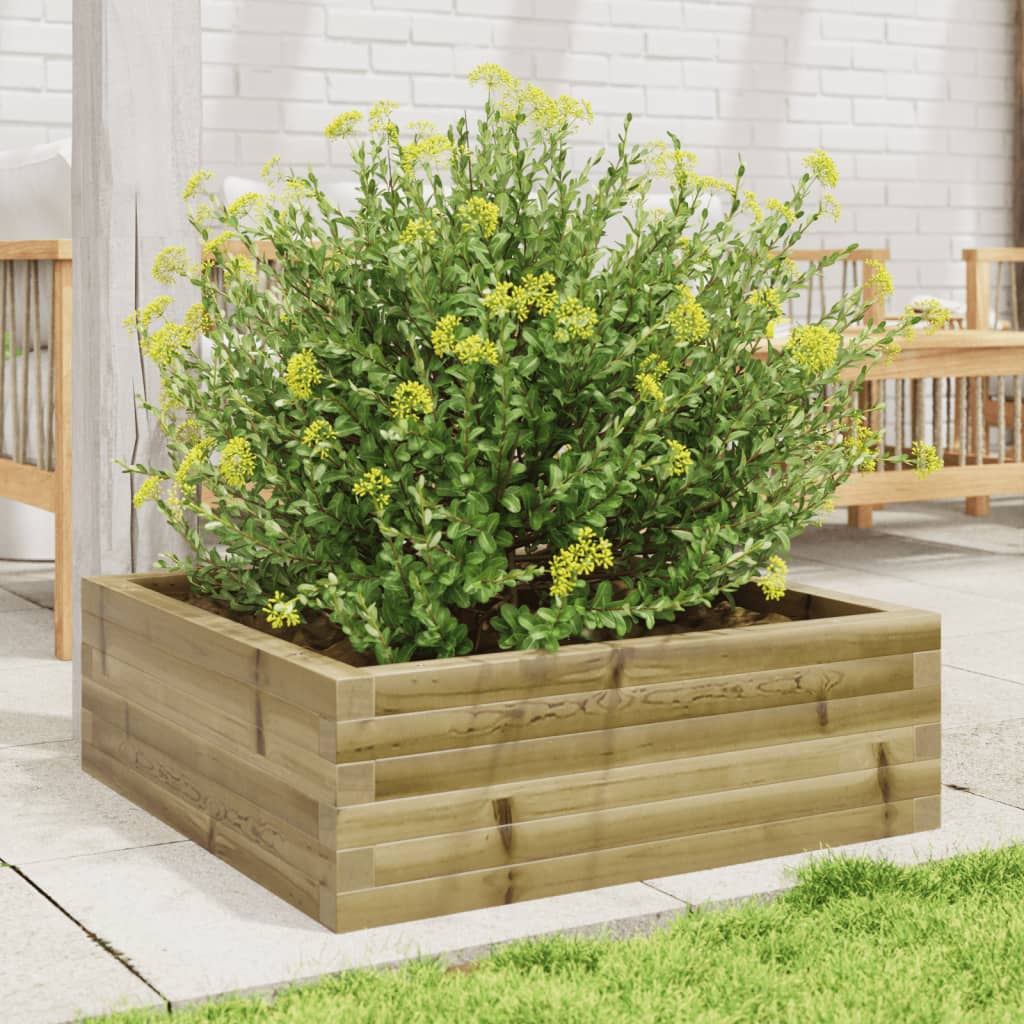 VidaXL Planning box 70x70x23 cm Impregnated pine