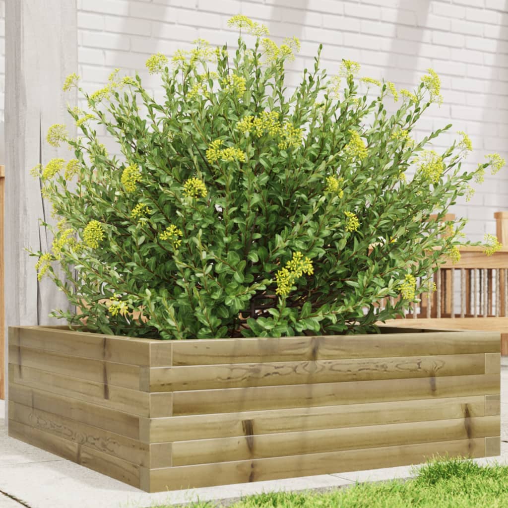 VidaXL Planning box 70x70x23 cm Impregnated pine