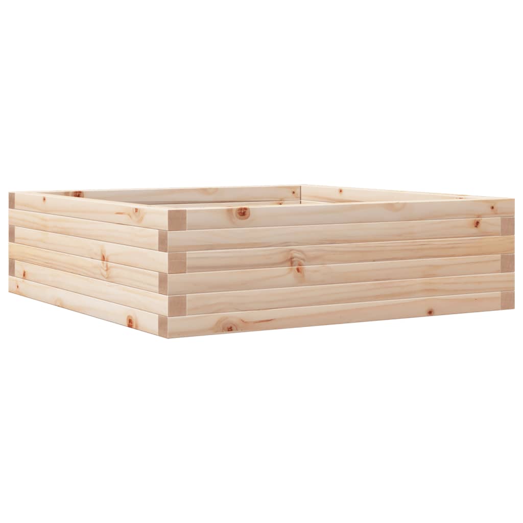 Vidaxl Planning Box 80x80x23 cm pevná borovice