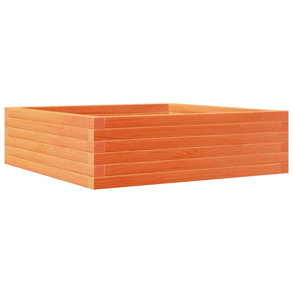 Vidaxl Planning Box 80x80x23 cm pevná borovice.