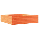 Vidaxl Planning box 90x90x23 cm Solid pine wash brown