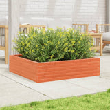 Vidaxl Planning box 90x90x23 cm Solid pine wash brown