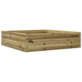 Vidaxl plangt Box 90x90x23 cm Imprägnéiert Pine