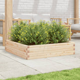 Vidaxl Planning box 100x100x23 cm Solid pine