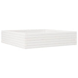 VidaXL Planning box 100x100x23 cm Solid pine white