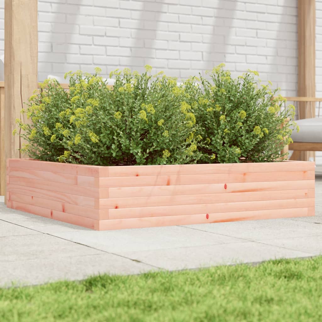 Vidaxl Planning Box 100x100x23 cm solid Douglashout