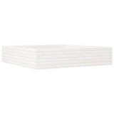 Casella di pianificazione Vidaxl 110x110x23 cm Pino solido