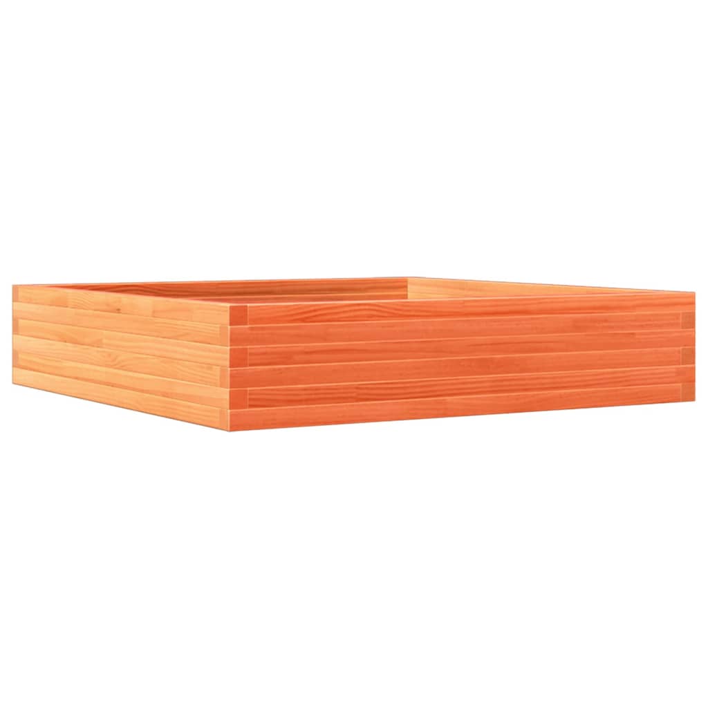 Plánovací box Vidaxl 110x110x23 cm pevná borovice