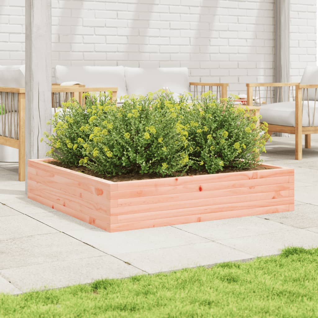 VIDAXL -Planungsbox 110x110x23 cm Solid Douglashout
