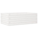 Vidaxl Planning Box 70x40x23 cm Solid Pine White