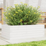 Vidaxl Planning Box 70x40x23 cm Solid Pine White